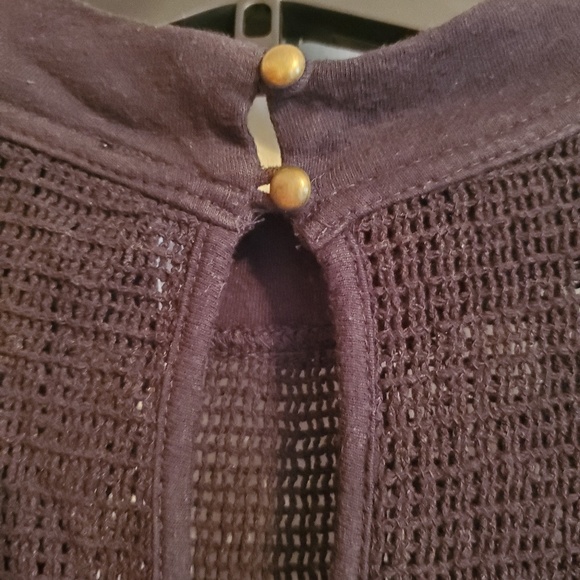 Free People Macrame Applique Top - Picture 4 of 5